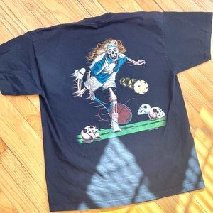 Vintage 1996 Bone Man Tennis T-Shirt